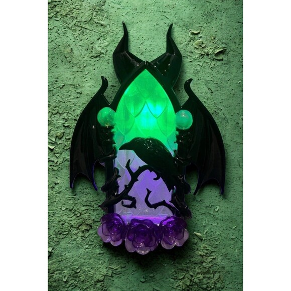 Bath & Body Works-Disney Maleficent Wallflower Nightlight Plug & Refill Included - Picture 3 of 7
